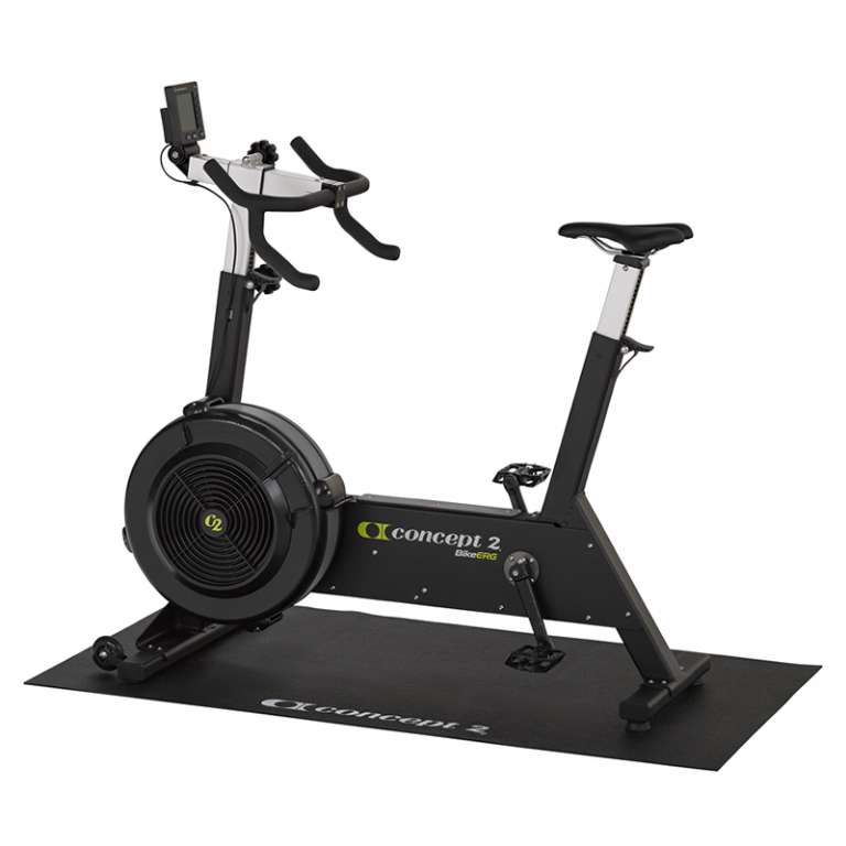 Connected Essentials Tapis De Sol Pour Vélo : 183 X 29 Cm, Tapis Auto Deluxe, Antidérapant, Protection Sol Intérieur/extérieur, Facile Nettoyer, Pliable, Noir