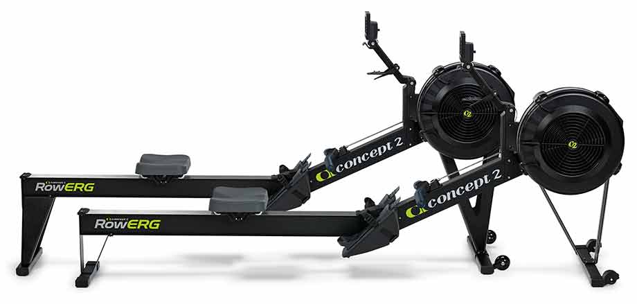 rameur professionnel rowerg tall concept2