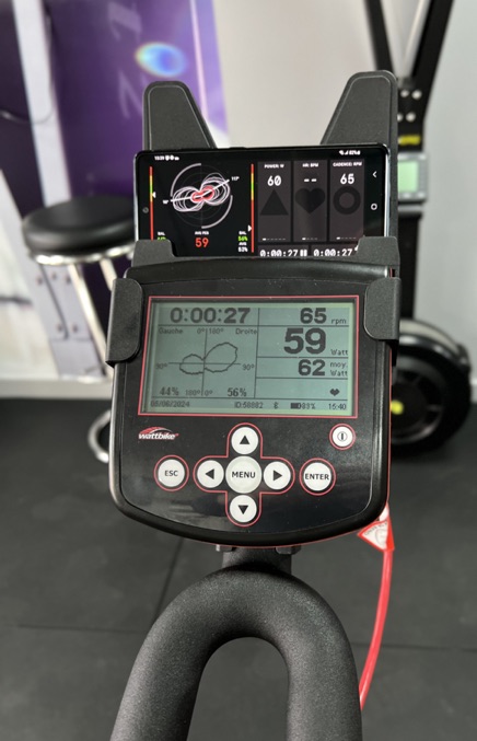 Support de tablette et smartphone pour vélo Wattbike