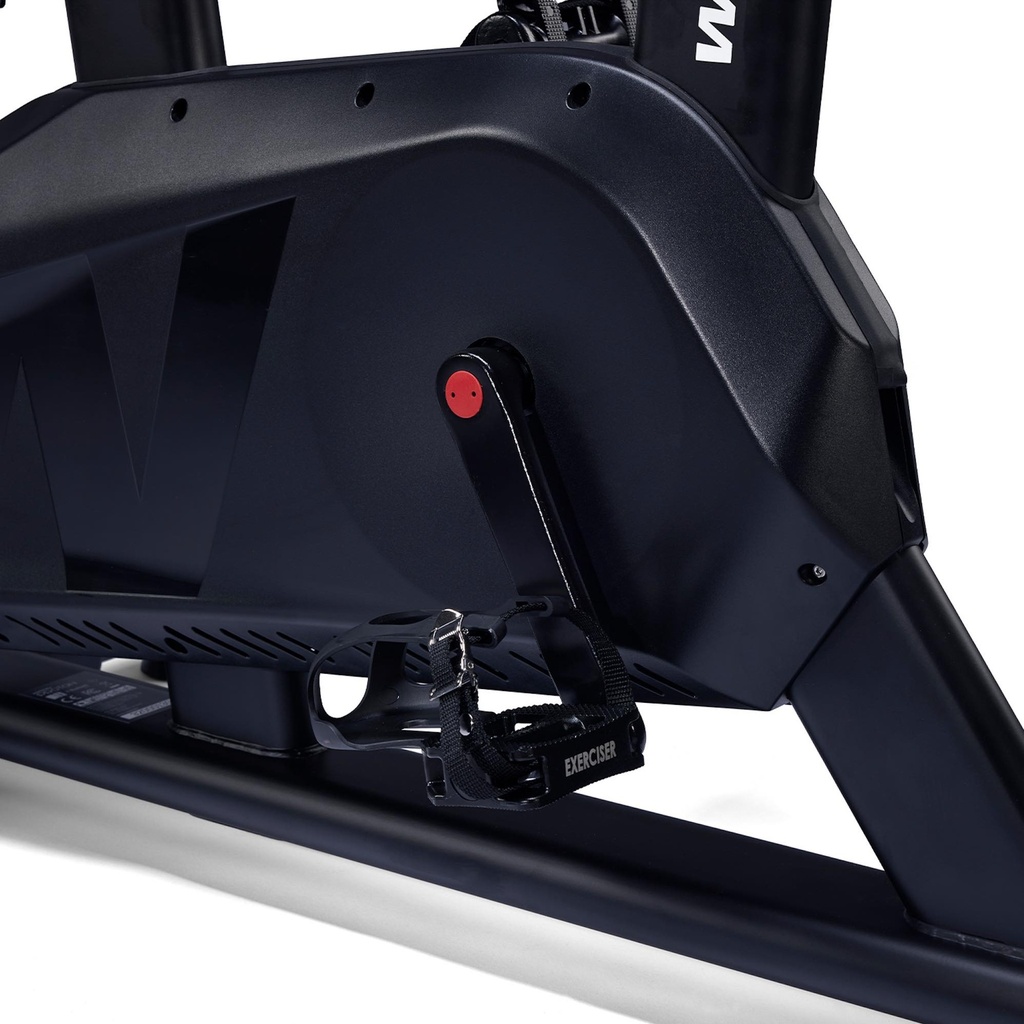 Wattbike PROTON - Vélo d'intérieur avec résistance électromagnétique et sensations réelles de pédalage, avec cale-pied