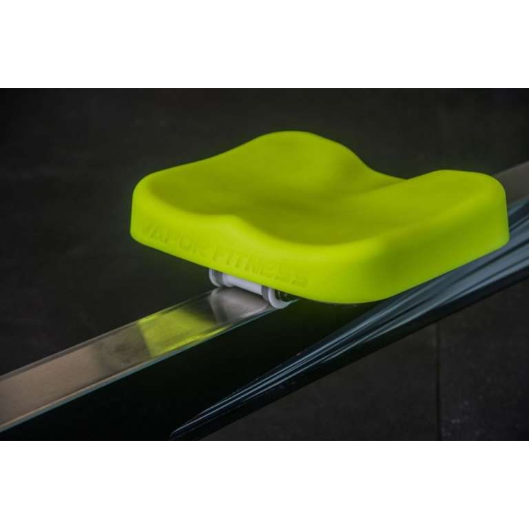 Couvre siège en silicone jaune pour rameurs Concept2