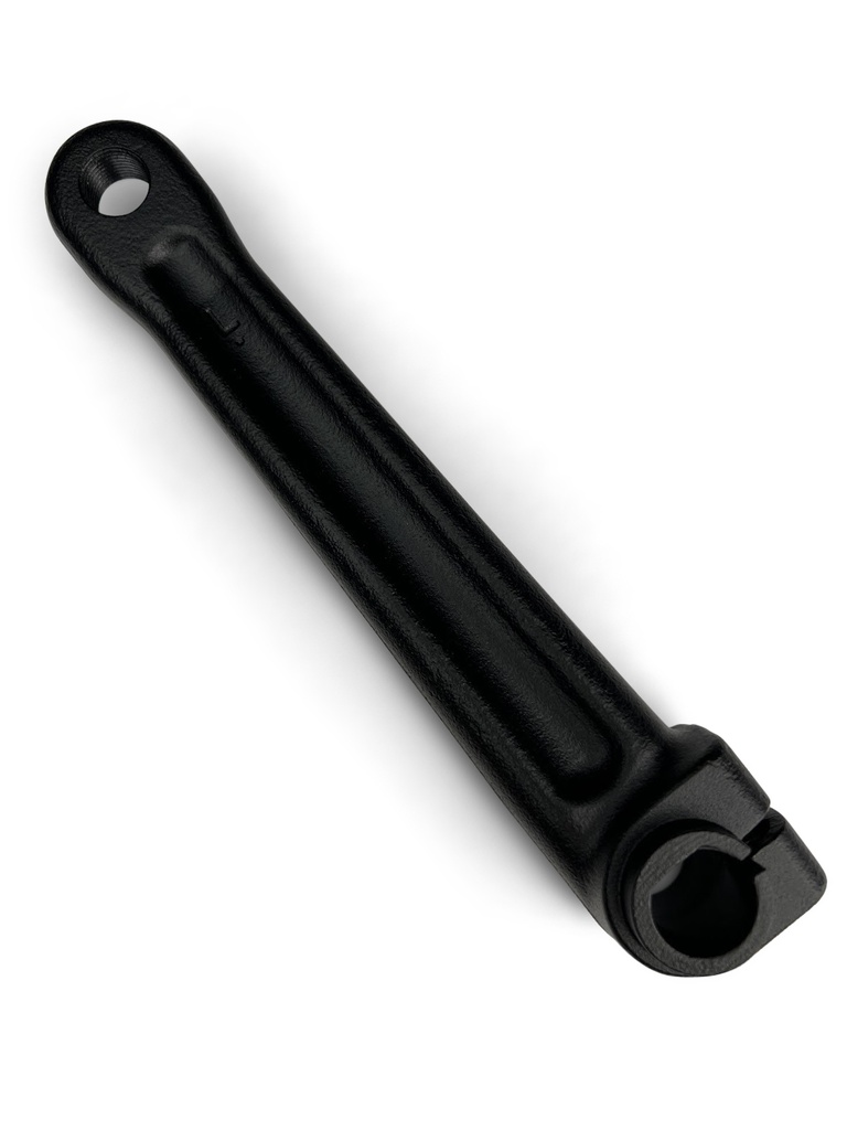 Manivelle DROITE (acier forgé/2 vis) - DERNIERE VERSION - BikeErg