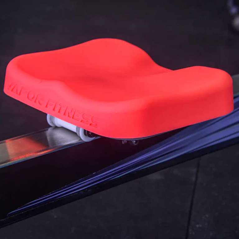 Couvre siège en silicone rouge pour rameurs Concept2