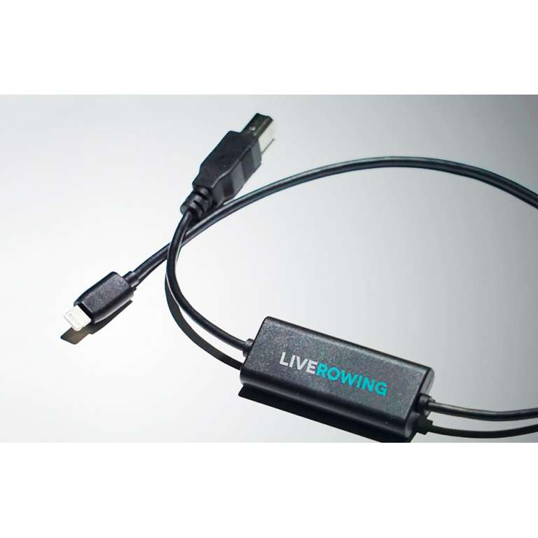 Cable LiveRowing pour PM3 / PM4 à iPhone5 et suivants 