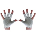 Paire de gants d'aviron XL, dos aéré, maintien élastique au doigts et poignets. 
