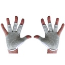 Paire de gants Aviron M, dos aéré, maintien élastique au doigts et poignets.