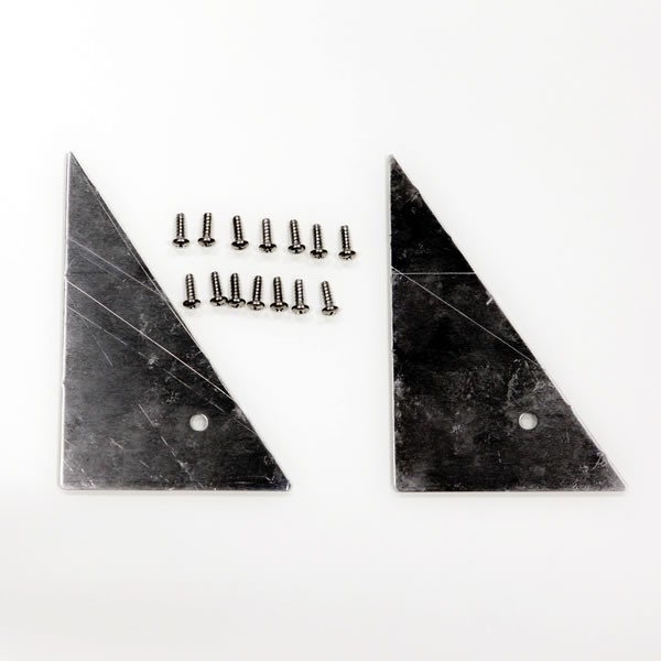 Kit de remplacement de vis (et plaque triangulaire) de cale-pieds