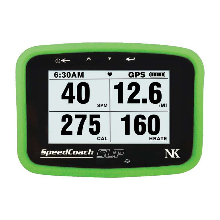 Protection caoutchouc pour SpeedCoach GPS (vert fluo)