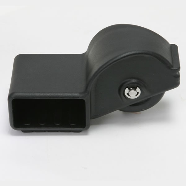 Roulette et patin de protection de Pied GAUCHE complet (RowErg & Plateforme SkiErg)