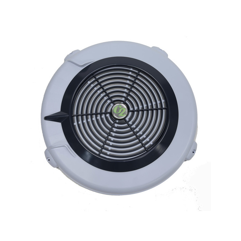 Couvercle EXTERIEUR de roue (gradué 1 à 10) pour Rameur mod D1 bleu (< 2006)a