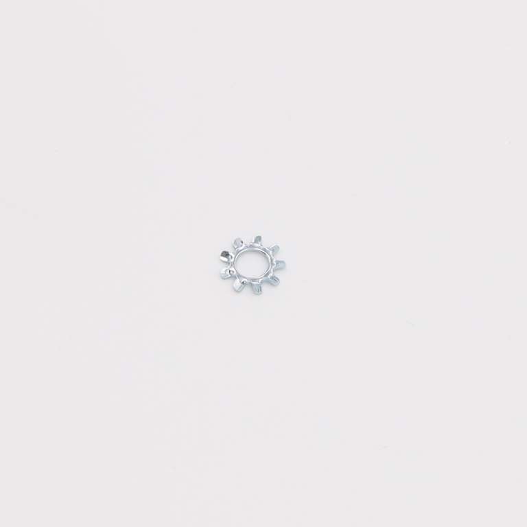 Rondelle éventail de vis de siège.