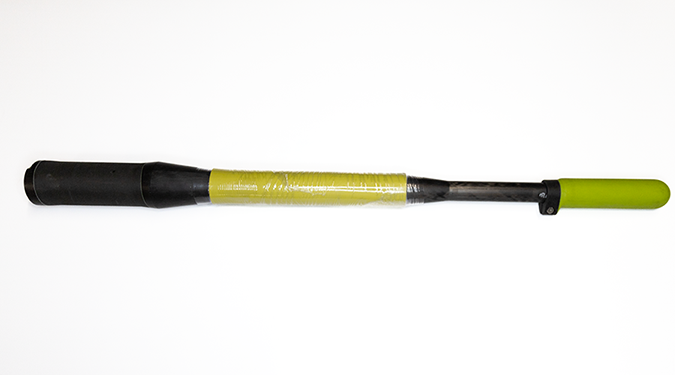 Poignée ajustable pointe Skinny 5 cm à Coller - main intérieure VERTE