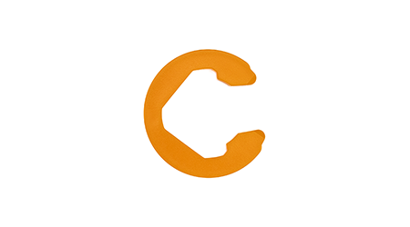 Pince Couple - Clams (Nx modèle - Orange)