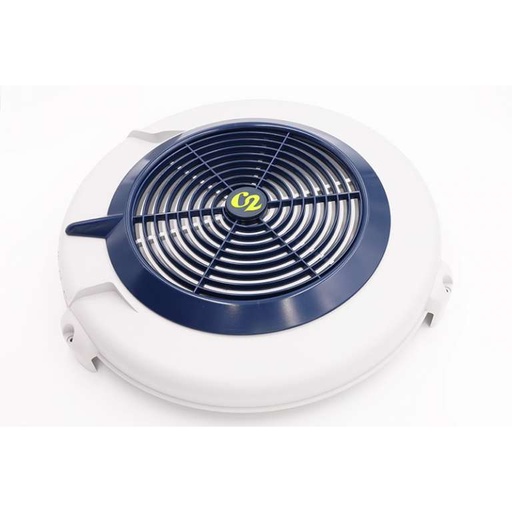 [1944] Couvercle EXTERIEUR de roue (gradué 1 à 10) pour Rameur D2 / E gris