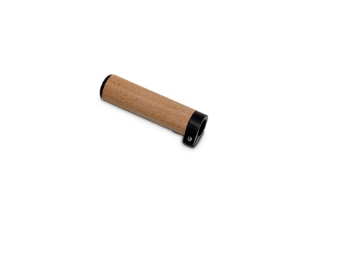 [849] Poignée ajustable pointe SKINNY main Extérieure avec revêtement BOIS