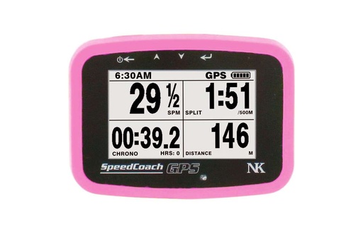 [NK0189-HIVIZPINK] Protection caoutchouc pour SpeedCoach GPS (rose fluo)