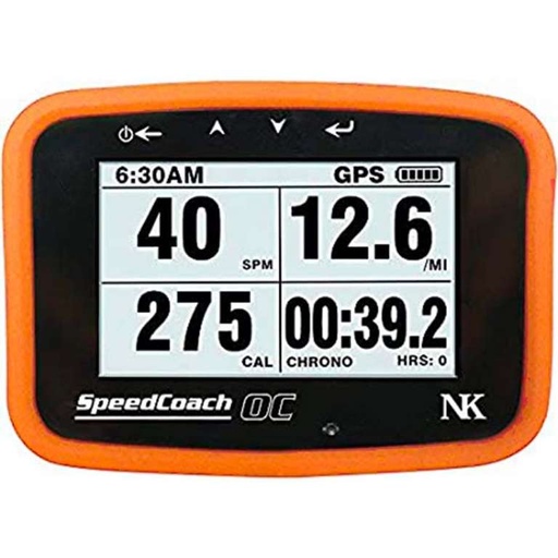 [NK0189-HIVIZORA] Protection caoutchouc pour SpeedCoach GPS (Orange fluo)