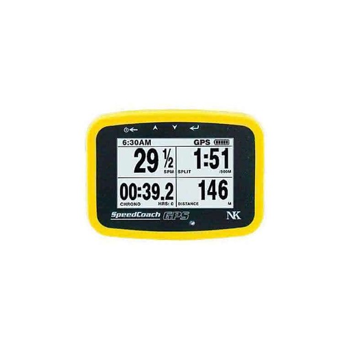 [NK0189-YEL] Protection caoutchouc pour SpeedCoach GPS (Jaune)