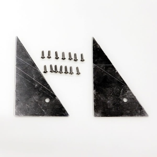 [2795] Kit de remplacement de vis (et plaque triangulaire) de cale-pieds