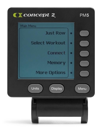 [1818] PM5 : moniteur rameur D & E & DYNAMIQUE