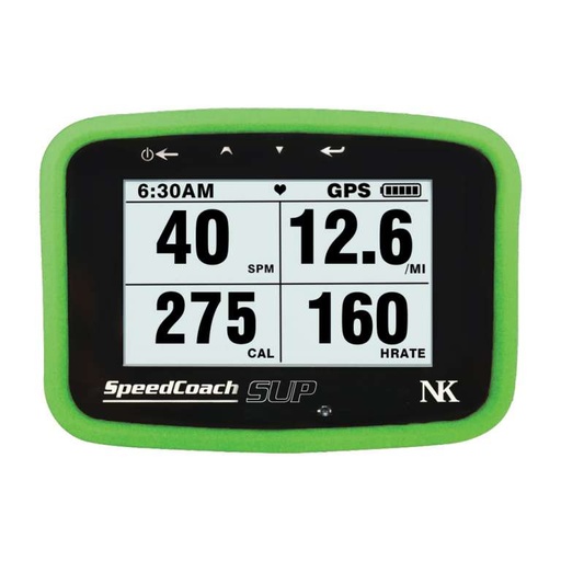 [NK0189-HIVIZGRE] Protection caoutchouc pour SpeedCoach GPS (vert fluo)