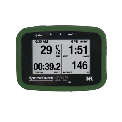 [NK0189-GRE] Protection caoutchouc pour SpeedCoach GPS (Vert)
