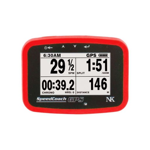 [NK0189-RED] Protection caoutchouc pour SpeedCoach GPS (Rouge)