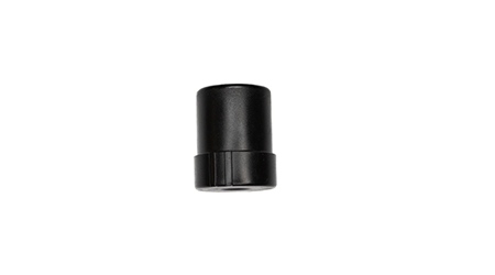[603] bouchon noir pour poignée ajustable 5 cm POINTE (pas de vis)