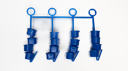 [393] Cales bleue pour paire de dames de nage C2 (couple) 13 mm