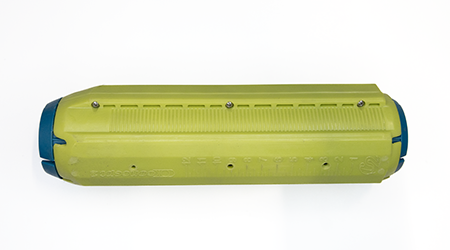 [875] Manchon de pointe Vert pour tube Skinny - complet avec insert bleu (remplace 859) 